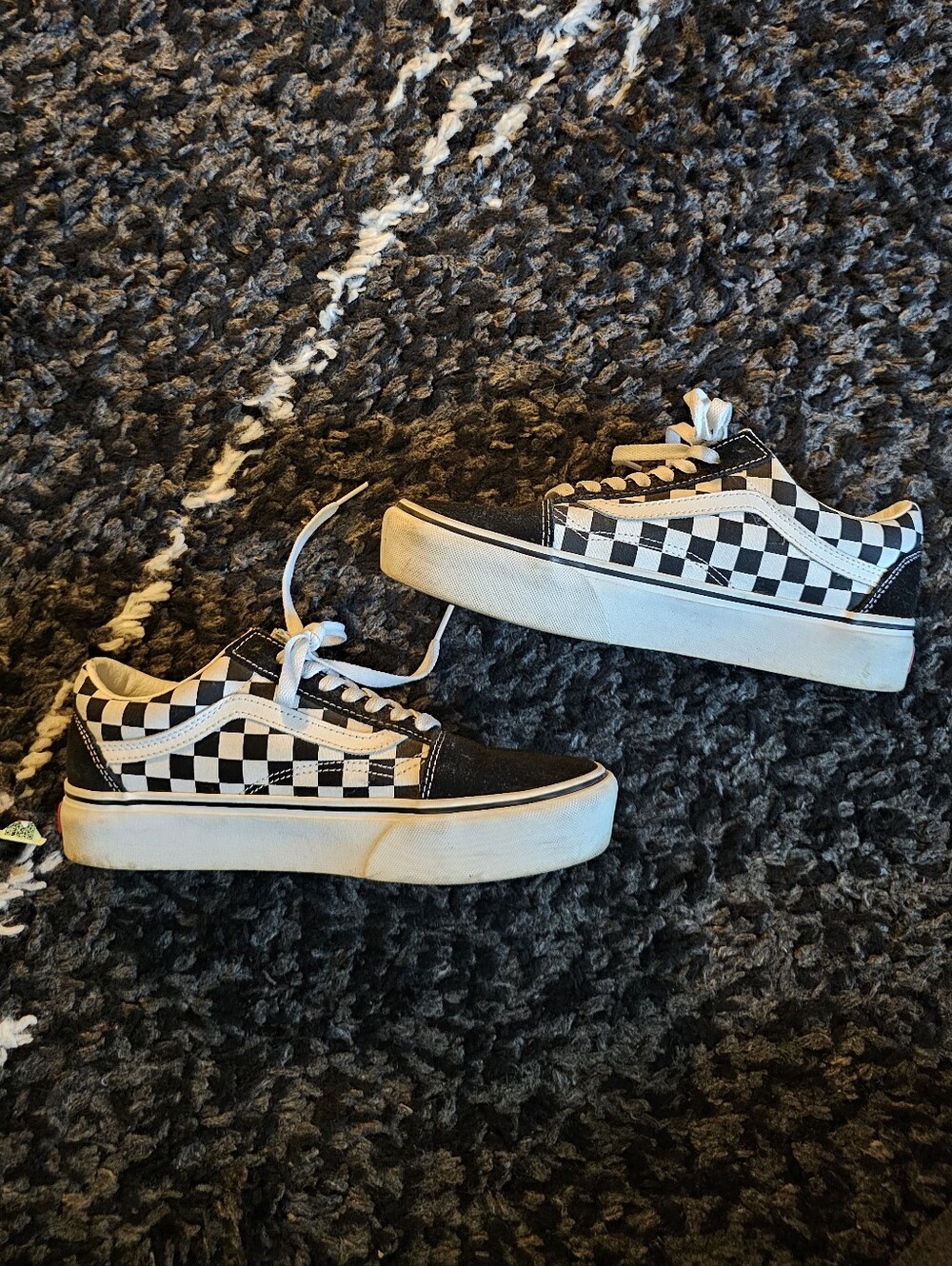 Vans Old Skool Platform Checkerboard sneakers